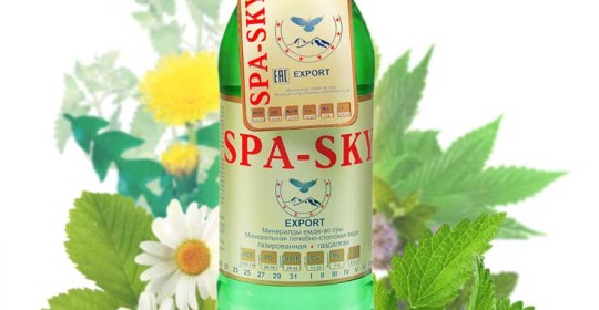 Рекламный ролик воды Spa-Sky